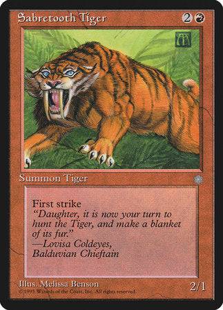 Sabretooth Tiger [Ice Age] - Destination Retro