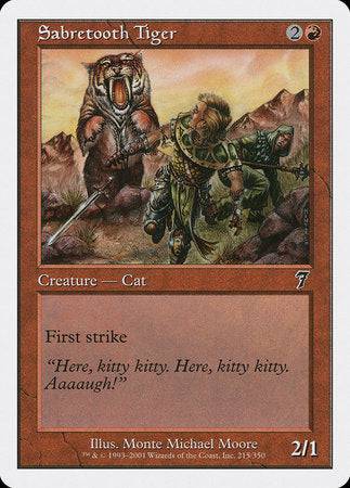 Sabretooth Tiger [Seventh Edition] - Destination Retro