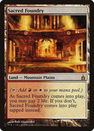 Sacred Foundry [Ravnica: City of Guilds] - Destination Retro