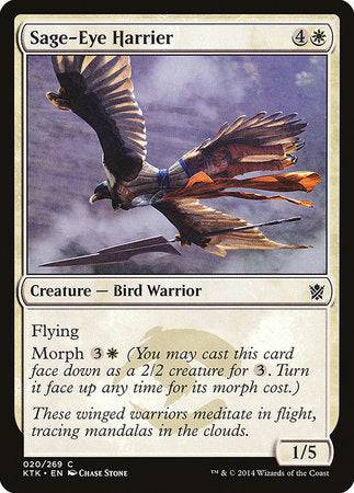 Sage-Eye Harrier [Khans of Tarkir] - Destination Retro
