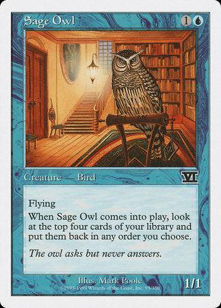 Sage Owl [Classic Sixth Edition] - Destination Retro