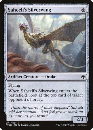 Saheeli's Silverwing [War of the Spark] - Destination Retro