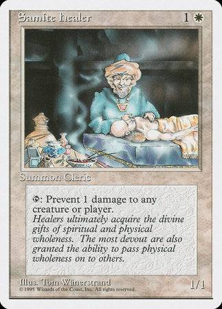 Samite Healer [Fourth Edition] - Destination Retro
