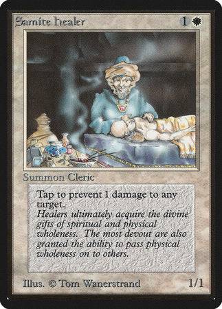 Samite Healer [Limited Edition Beta] - Destination Retro