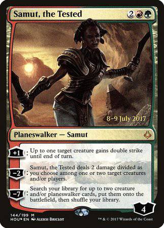 Samut, the Tested [Hour of Devastation Promos] - Destination Retro