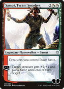 Samut, Tyrant Smasher  [War of the Spark Prerelease Promos] - Destination Retro