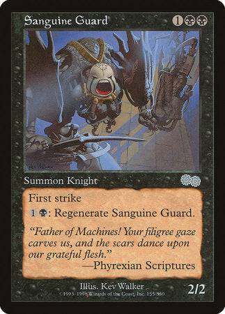 Sanguine Guard [Urza's Saga] - Destination Retro