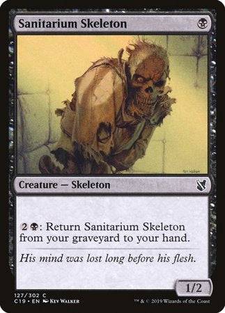 Sanitarium Skeleton [Commander 2019] - Destination Retro