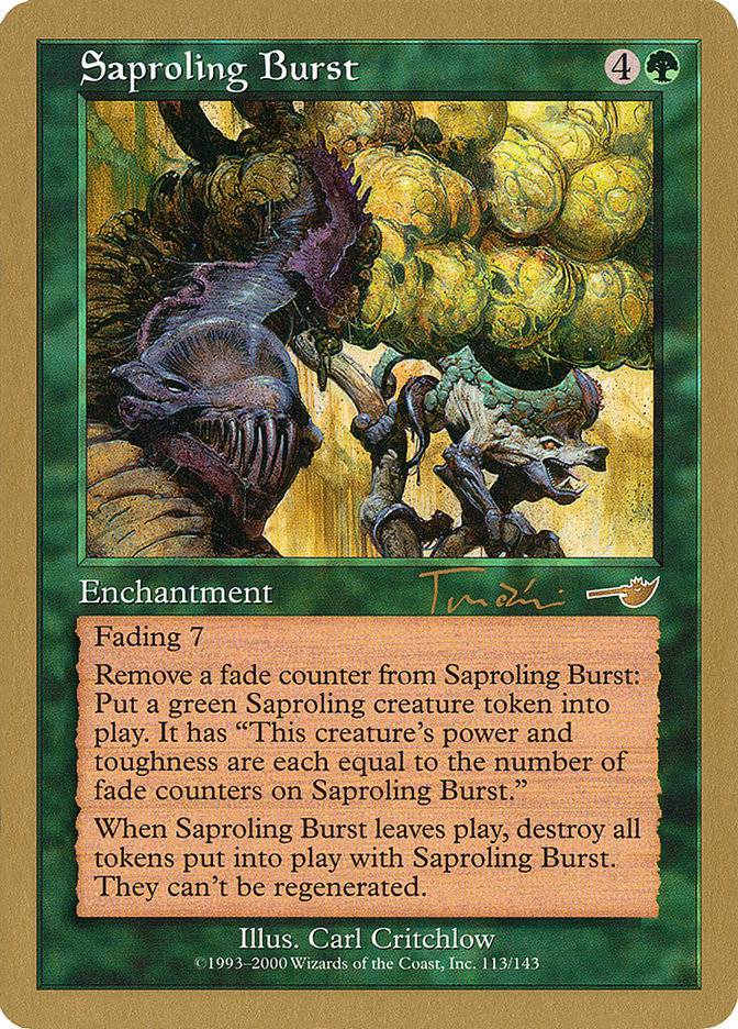 Saproling Burst (Jan Tomcani) [World Championship Decks 2001] - Destination Retro