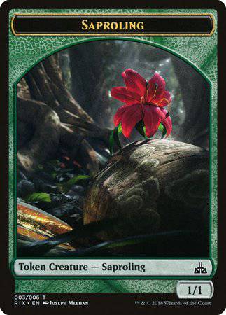 Saproling Token (003) [Rivals of Ixalan Tokens] - Destination Retro