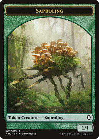 Saproling Token [Commander Anthology Volume II Tokens] - Destination Retro