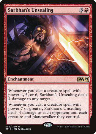 Sarkhan's Unsealing [Core Set 2019] - Destination Retro