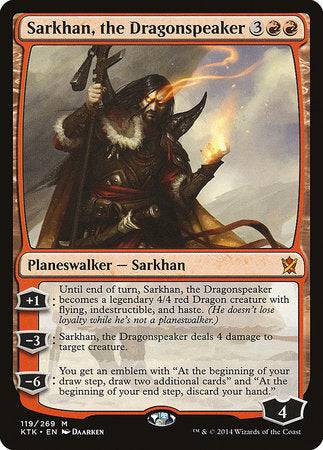Sarkhan, the Dragonspeaker [Khans of Tarkir] - Destination Retro
