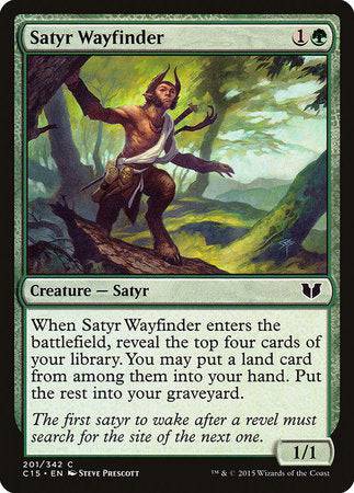 Satyr Wayfinder [Commander 2015] - Destination Retro