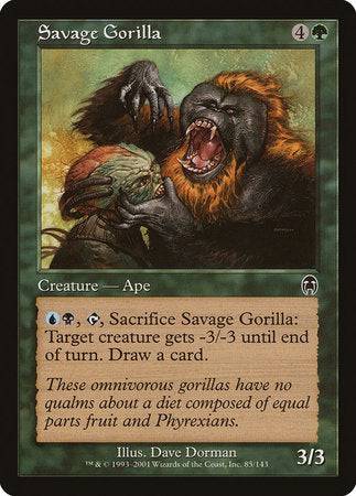 Savage Gorilla [Apocalypse] - Destination Retro