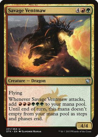 Savage Ventmaw [Dragons of Tarkir] - Destination Retro