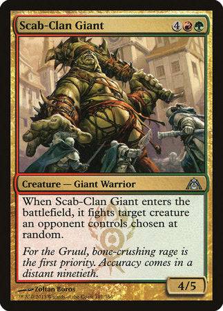 Scab-Clan Giant [Dragon's Maze] - Destination Retro