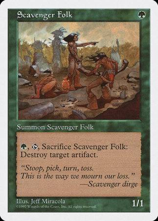 Scavenger Folk [Fifth Edition] - Destination Retro