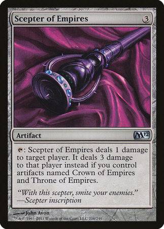 Scepter of Empires [Magic 2012] - Destination Retro