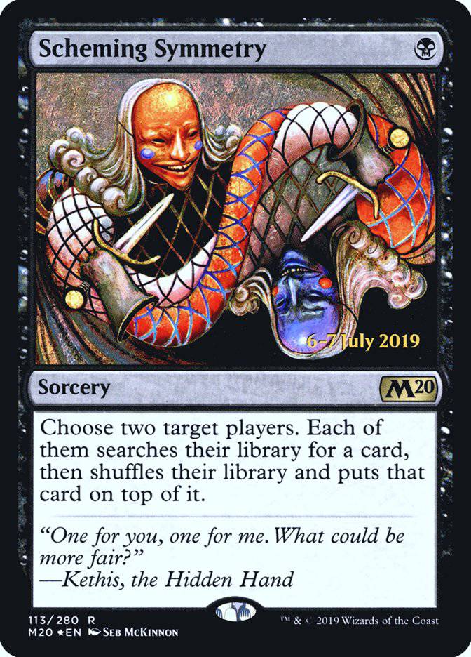 Scheming Symmetry  [Core Set 2020 Prerelease Promos] - Destination Retro