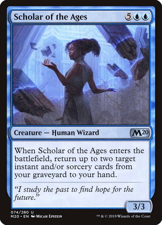 Scholar of the Ages [Core Set 2020] - Destination Retro