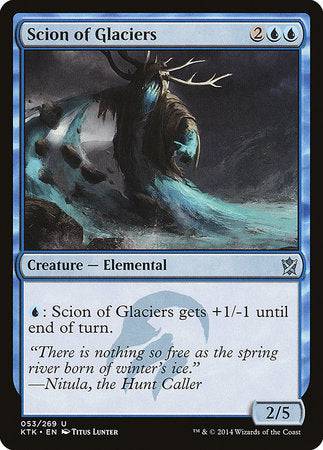 Scion of Glaciers [Khans of Tarkir] - Destination Retro