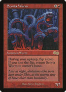 Scoria Wurm [Urza's Saga] - Destination Retro