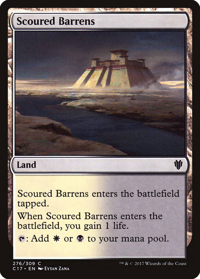 Scoured Barrens [Commander 2017] - Destination Retro