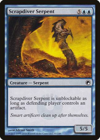 Scrapdiver Serpent [Scars of Mirrodin] - Destination Retro