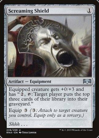 Screaming Shield [Ravnica Allegiance] - Destination Retro