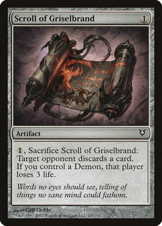 Scroll of Griselbrand [Avacyn Restored] - Destination Retro
