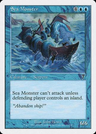 Sea Monster [Seventh Edition] - Destination Retro