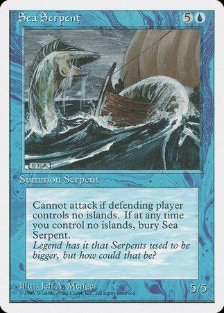 Sea Serpent [Fourth Edition] - Destination Retro