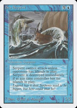 Sea Serpent [Unlimited Edition] - Destination Retro