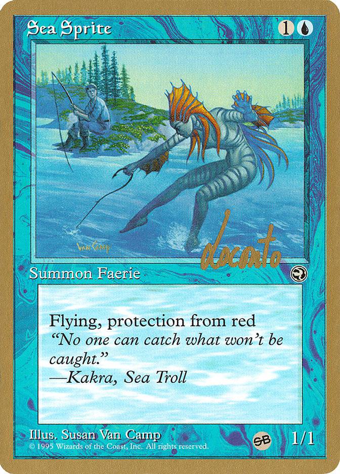 Sea Sprite (Michael Loconto) (SB) [Pro Tour Collector Set] - Destination Retro