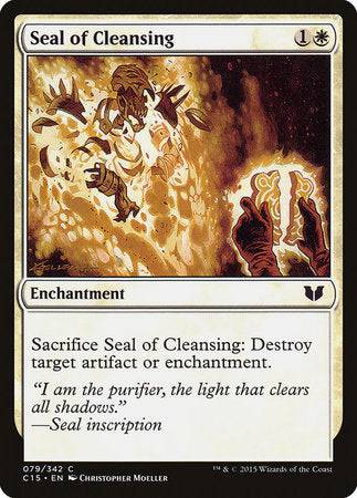 Seal of Cleansing [Commander 2015] - Destination Retro