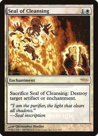 Seal of Cleansing [Friday Night Magic 2005] - Destination Retro