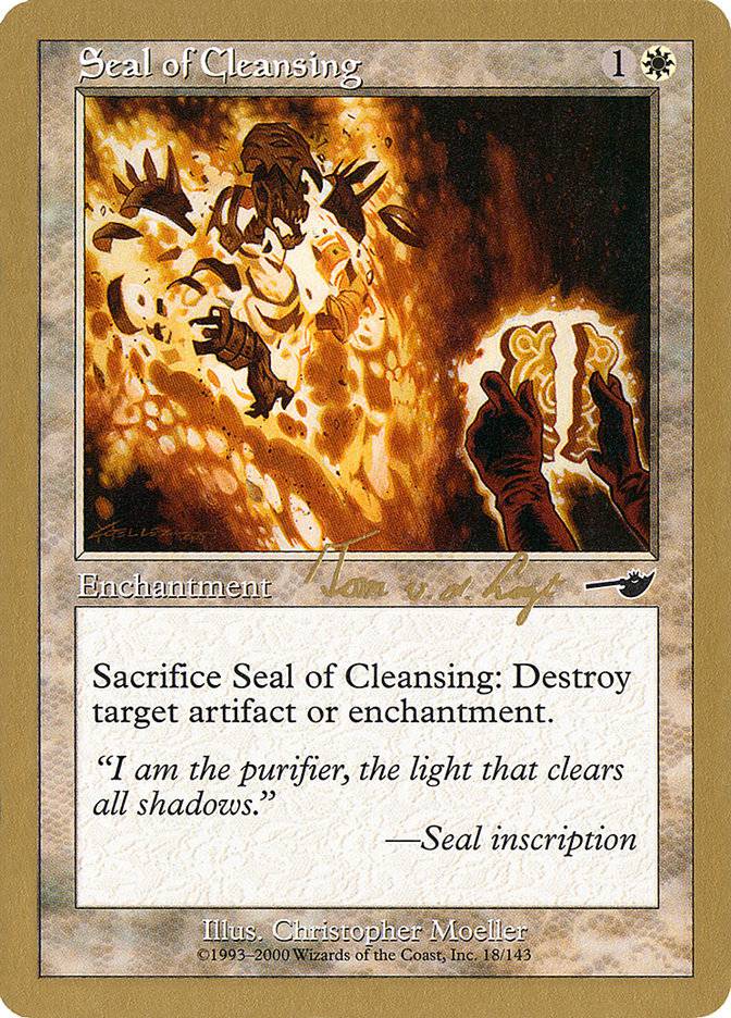 Seal of Cleansing (Tom van de Logt) [World Championship Decks 2000] - Destination Retro
