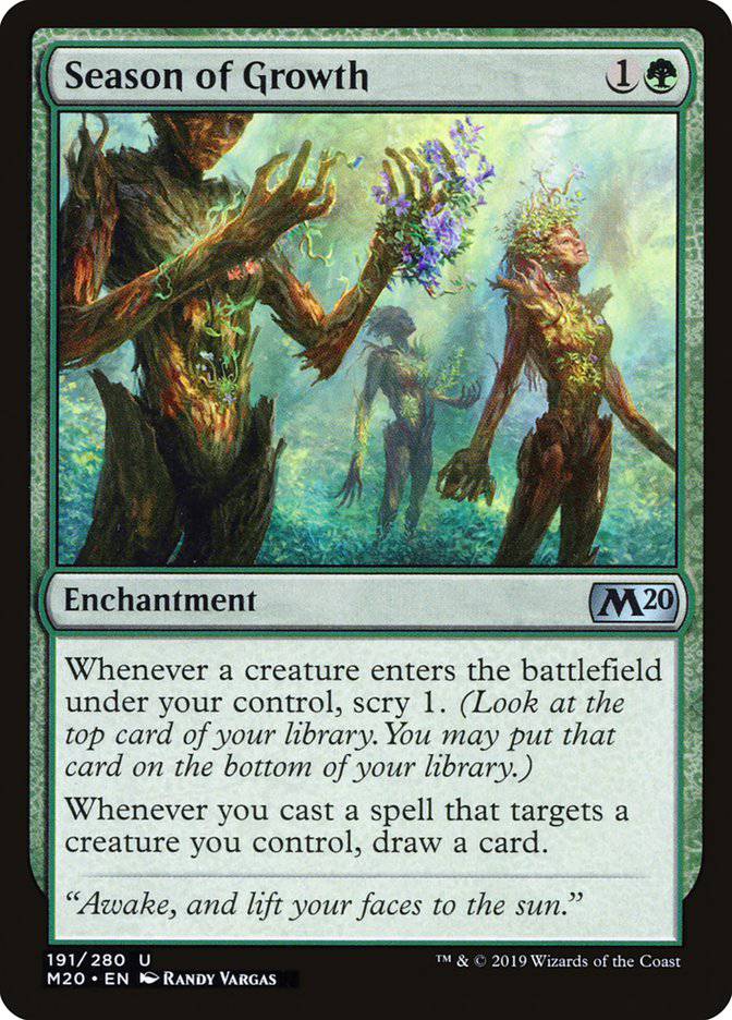Season of Growth [Core Set 2020] - Destination Retro