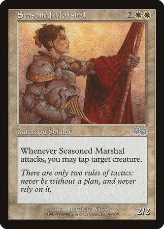 Seasoned Marshal [Urza's Saga] - Destination Retro