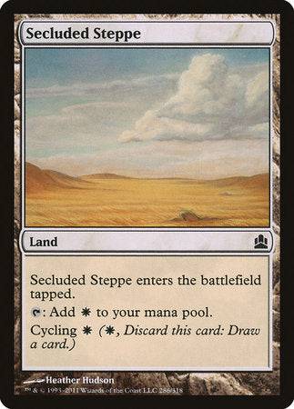 Secluded Steppe [Commander 2011] - Destination Retro