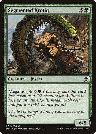 Segmented Krotiq [Dragons of Tarkir] - Destination Retro