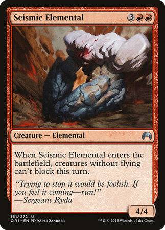 Seismic Elemental [Magic Origins] - Destination Retro