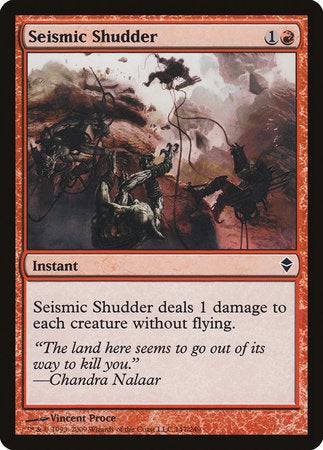 Seismic Shudder [Zendikar] - Destination Retro