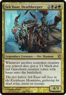 Sek'Kuar, Deathkeeper (Commander 2013) [Commander 2013 Oversized] - Destination Retro