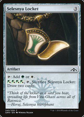 Selesnya Locket [Guilds of Ravnica] - Destination Retro