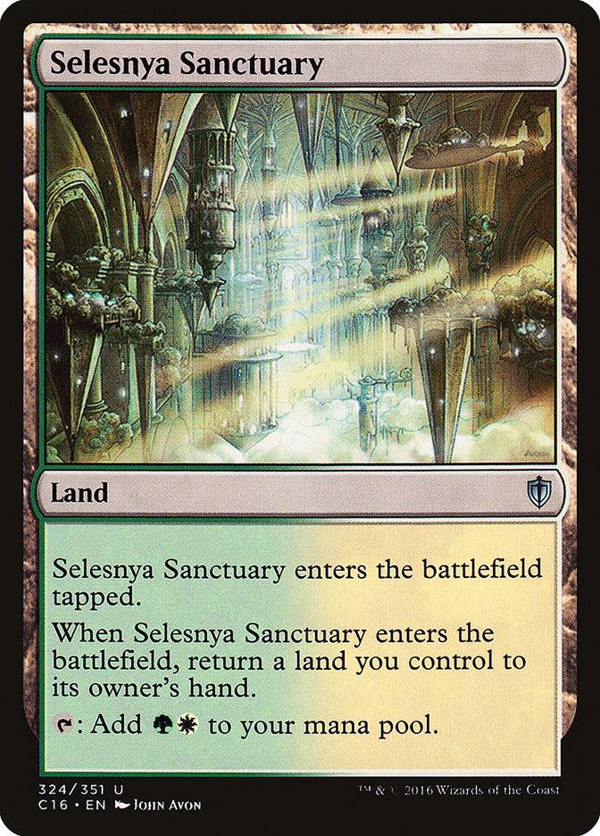 Selesnya Sanctuary [Commander 2016] - Destination Retro