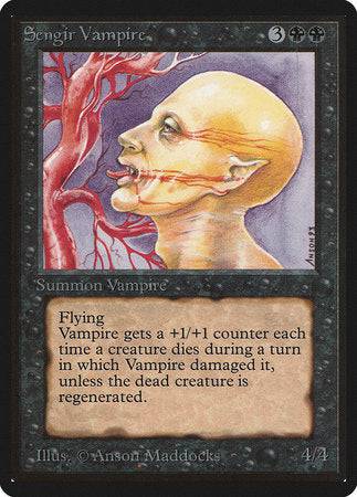 Sengir Vampire [Limited Edition Beta] - Destination Retro