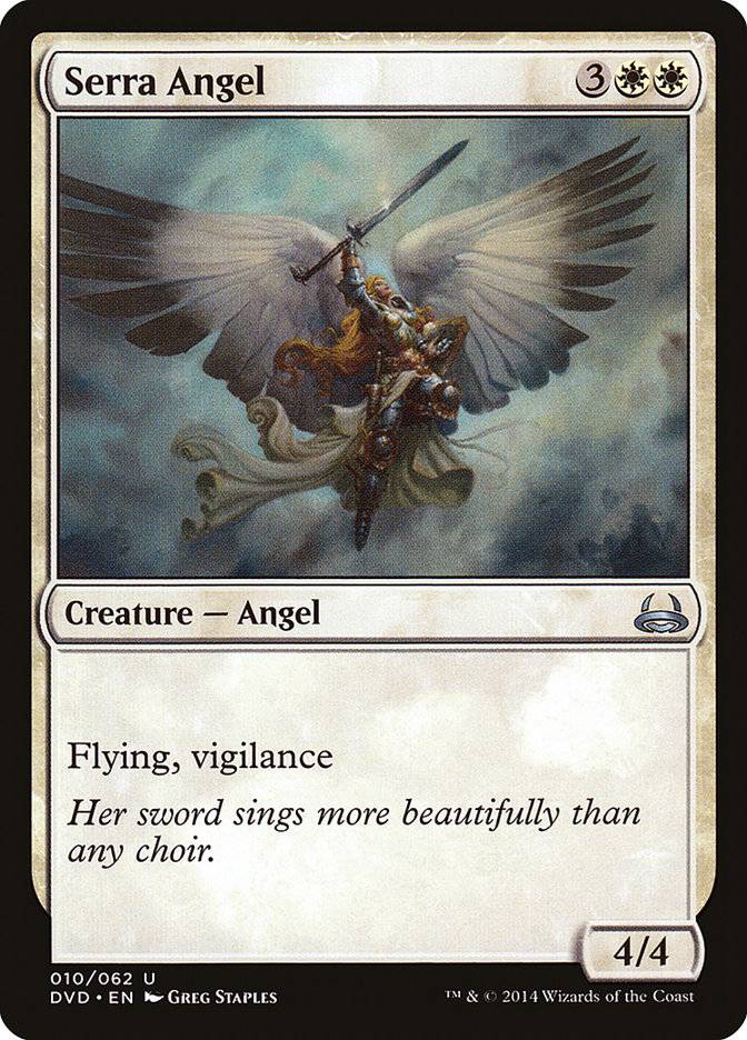 Serra Angel (Divine vs. Demonic) [Duel Decks Anthology] - Destination Retro