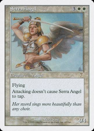 Serra Angel [Seventh Edition] - Destination Retro